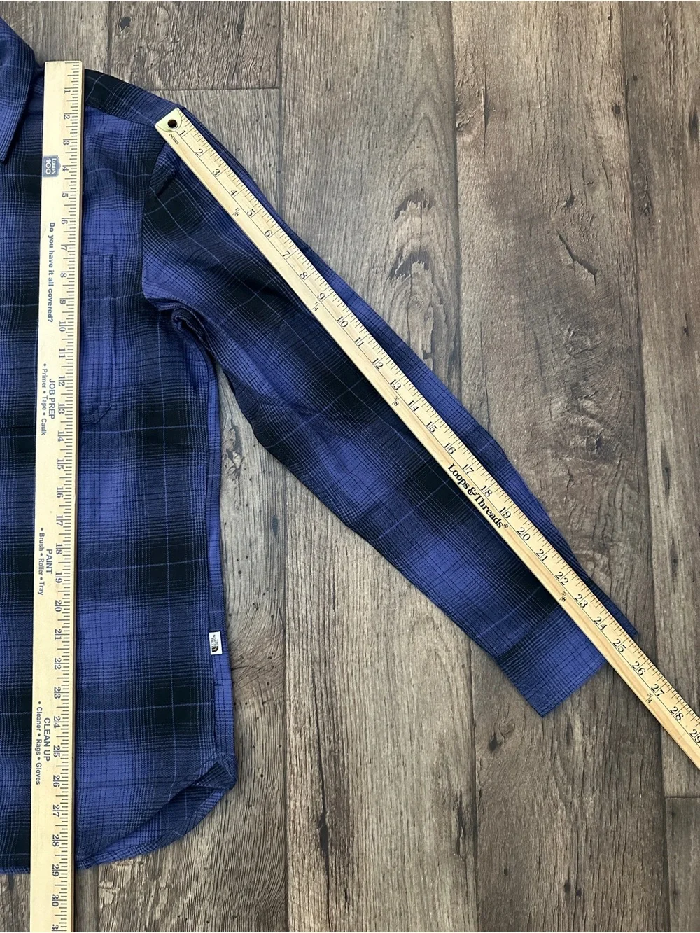 The North Face Organic Flannel Shirt Men’s Size S Purple